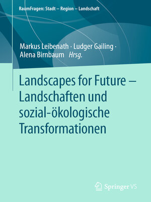 Landscapes for Future - ebook
